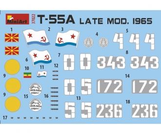 1:35 T-55A Späte Pro. Mod. 1965 Inter.