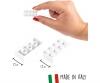Blox 1000 briques blanches 4 plots en vrac