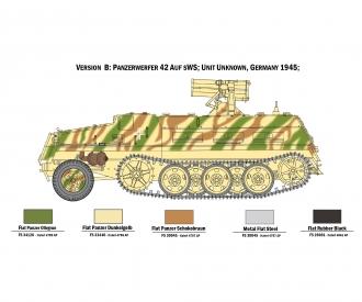 Italeri 15cm Panzerwerfer 42 auf SWS Kit