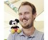Disney Mickey Mouse Shoulder Squad Plush, 12 cm