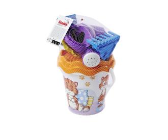 Cat Bucket Set – 6 accessoires de jeu de sable