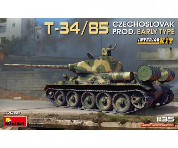 1:35 T-34/85 CZ Prod. Early Interior Kit