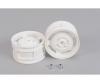 Rear Buggy Wheels, RC wheel set, white 60/35