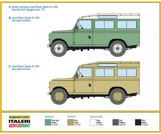 Land Rover 109 "Guardia Civil" Model Kit 1:35