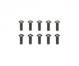 3x8mm Steel Hex Head Screws (10)