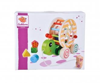 Eichhorn Color, Pull-along Stacking Animal