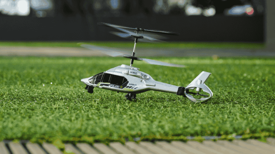 dickie rc police helicopter wechselbanner