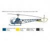 OH-13 Scout Helicopter Korea War Model Kit