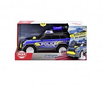 Police SUV Freewheel Car With Disc Shooter