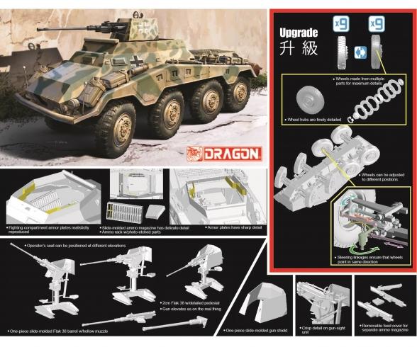 1:35 Sd.Kfz.234/3 w/2cm Schwebelafette