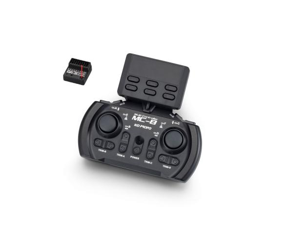 KO MC-8 TR Set, radio set, 8-channel 2.4 GHz