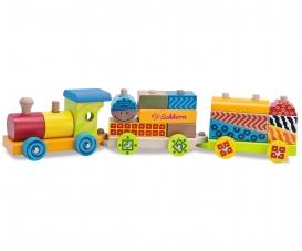 Eichhorn Color, Wooden Train