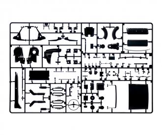 Fiat 500F 1968 Model Kit 1:12 with Opening Parts