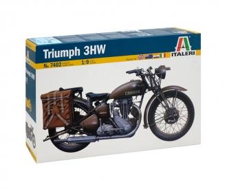 Triumph 3HW model kit motorcycle in 1:9 scale