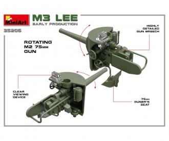 1:35 M3 Lee Frühe Produkt. m. Interieur