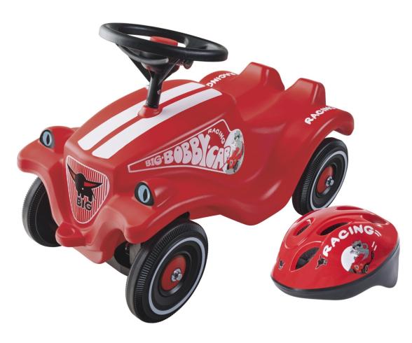 BIG Bobby Car Racing + Helmet