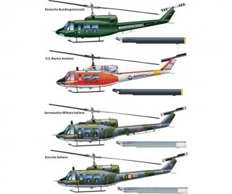 Italeri AB 212/UH-1N Helicopter Model Kit 1:48