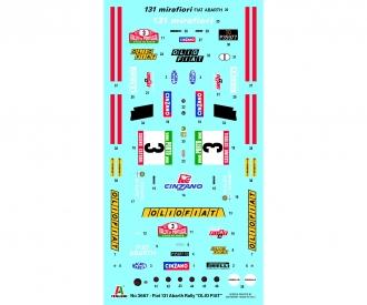 Fiat 131 Abarth Rally OLIO FIAT Model Kit