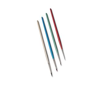 4 Paint Brushes - Painting by Numbers Accessory