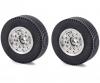 1:14 Truck Front Wheel, model accessory, chrome