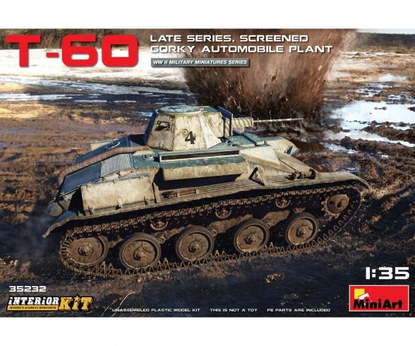 1:35 T-60 Späte Serie Gorky Plant Int.