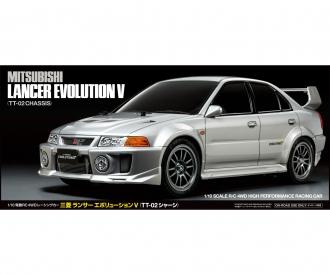 1:10 Mitsubishi Lancer Evo V, RC assembly kit
