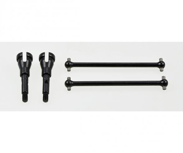 X10EB Front Hub Set Real Shafts+Axles