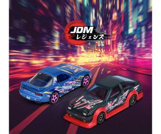 JDM Legends Deluxe Cars, assortiment de 6 modèles