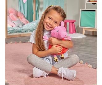 Peppa Pig Peluche Peppa avec Son, 22 cm