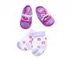 New Born Baby Shoes with Socks, 4 versions