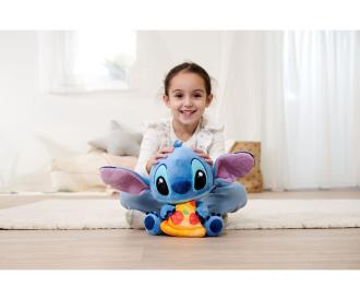Disney Stitch w. Pizza, 25cm