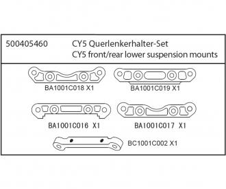 CY5 Support de bras de suspension