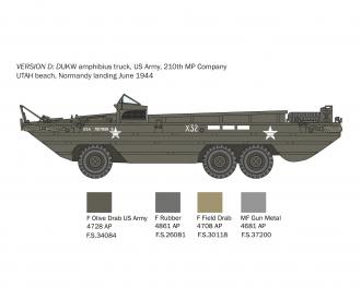 DUKW Amphibious Vehicle Model Kit 1:35 Scale