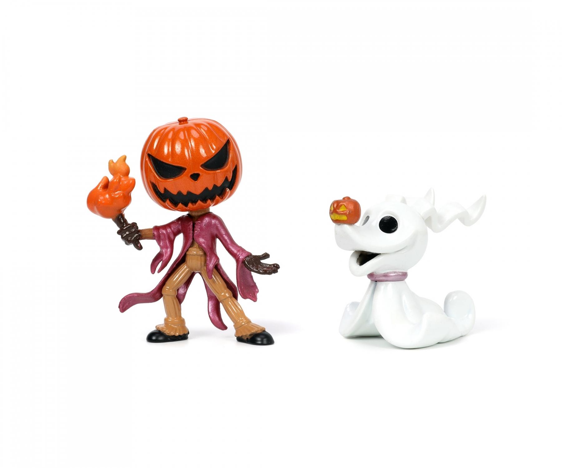 Jada Toys Metallfigur: Jack Skellington Aus Nightmare Before Christmas – 10 Cm, Glühend Im Dunkeln!