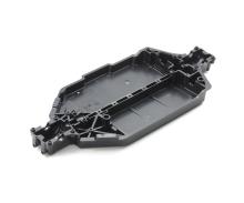 TT-02 Lower Deck, chassis part, hard black