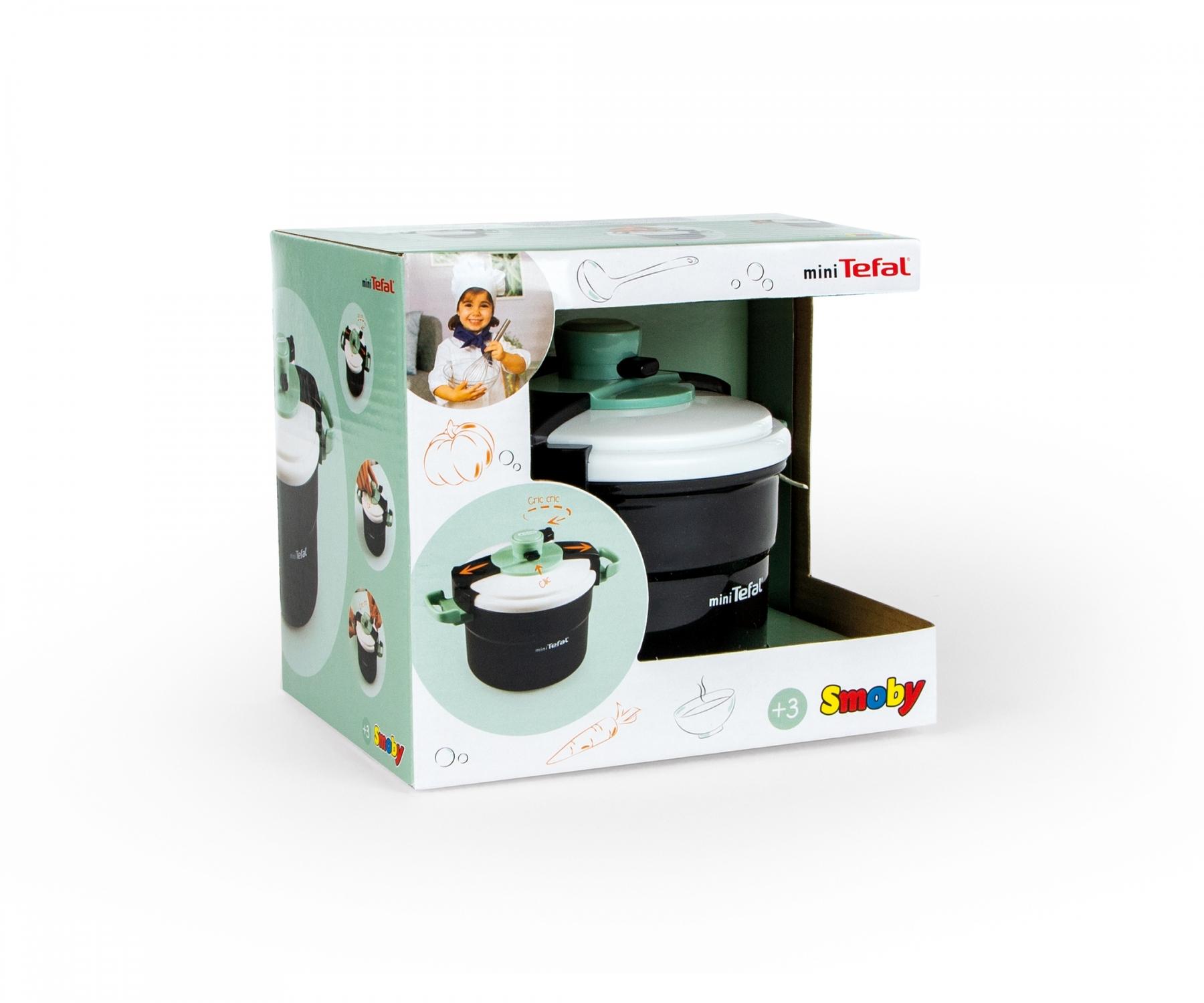 Cocotte-minute Tefal Clipso Smoby – Jouet D'imitation Cuisine, Mécanique, Sans Pile, Dès 3 Ans