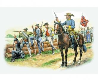 Italeri The Grays 1:72 Confederate Troops Kit
