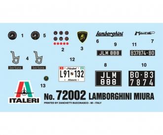 1:24 Lamborghini Miura Model Set