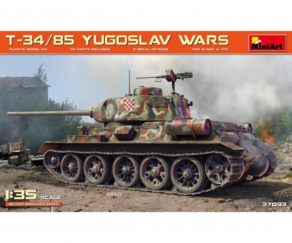 1:35 T-34/85 Jugoslawien Krieg