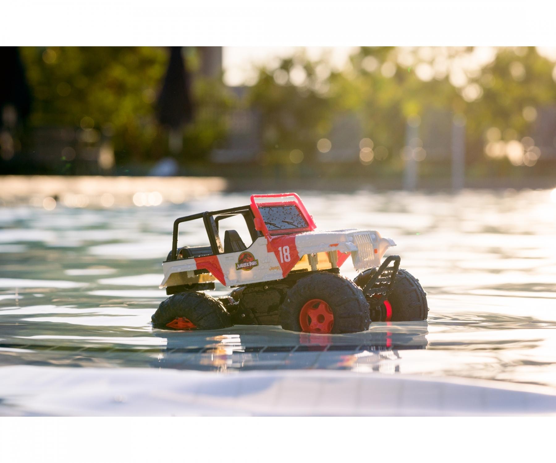 Buy Jurassic Park RC Sea and Land Jeep 1:16 online Jada Toys