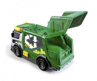 City Cleaner camion-poubelle avec lumière et son