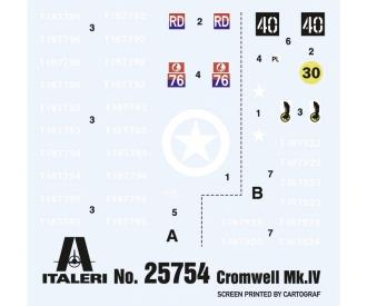 Italeri Cromwell MK. IV Tank Model Kit 1:56