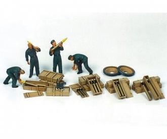 1:35 Tank Ammo Load Crew, figure set, WWII scene