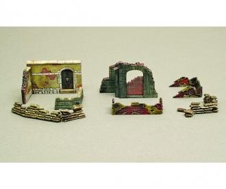 Italeri Walls and Ruins II Diorama Kit 1:72