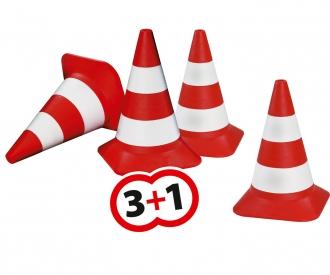 BIG Pylons, Set mit 4 Verkehrshütchen