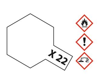 X-22 Clear Gloss, acrylic paint, 10 ml