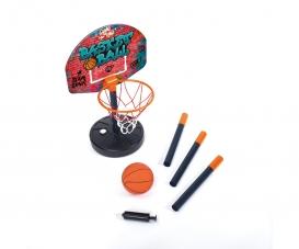 Set de basketball avec panier, panneau et ballon