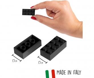 Blox 500 briques noires 8 plots en vrac