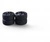 1:10 M-Design Wheel Set, RC wheels, silver black