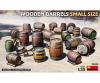 1:35 Wooden Barrels small Size
